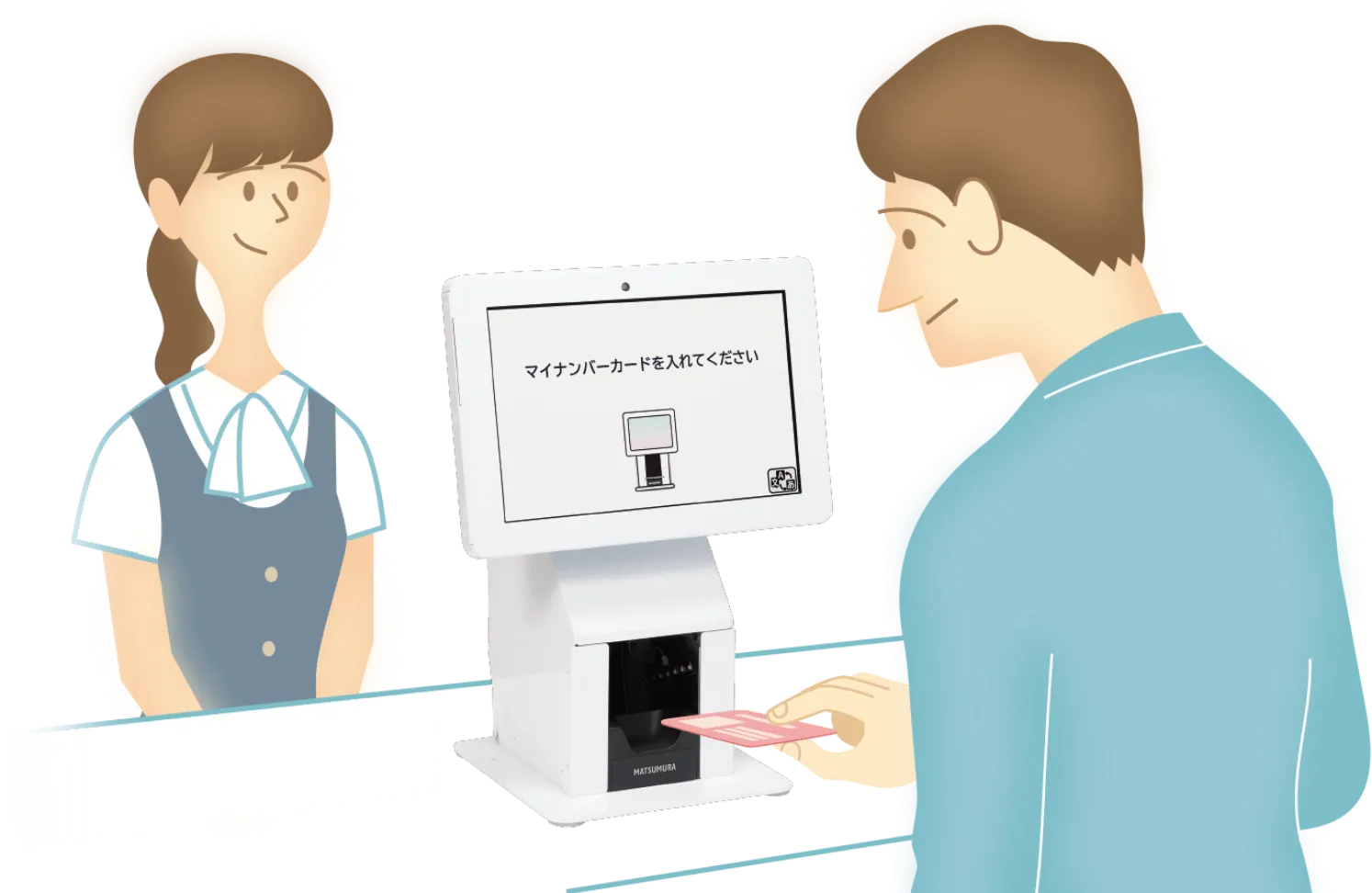 顔認証付きカードリーダー(EXC-9000) 