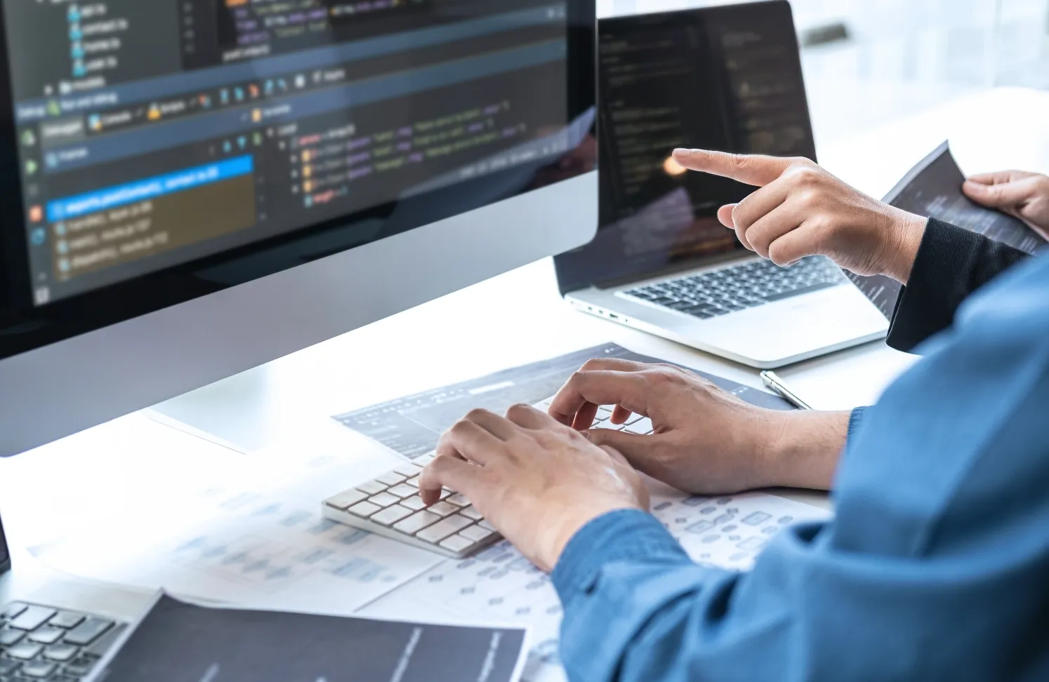 開発から保守まで任せられる